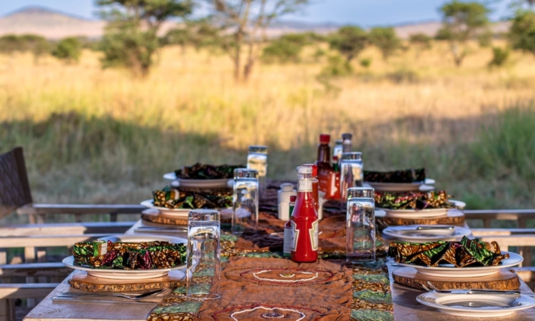Bush Breakfast in Akagera National Park